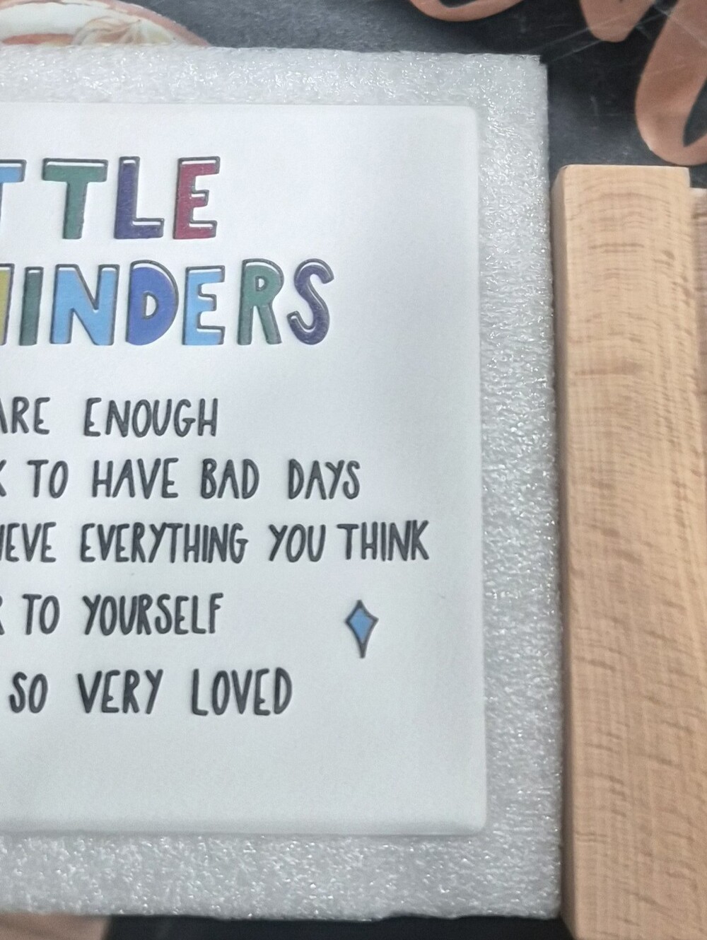 Motivational Desk Sign - Picture 3 of 3